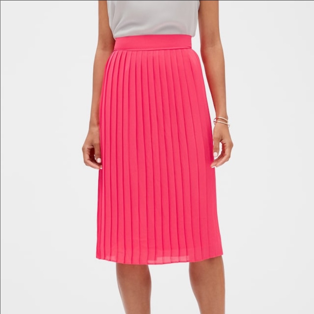 NWT Gorgeous Pink Midi Skirt